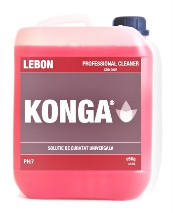 Detergent universal pentru suprafete  Professional Cleaner  Konga  5 L